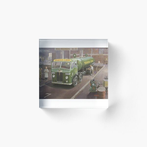 Taunton Cider Leyland Octopus Acrylic Block