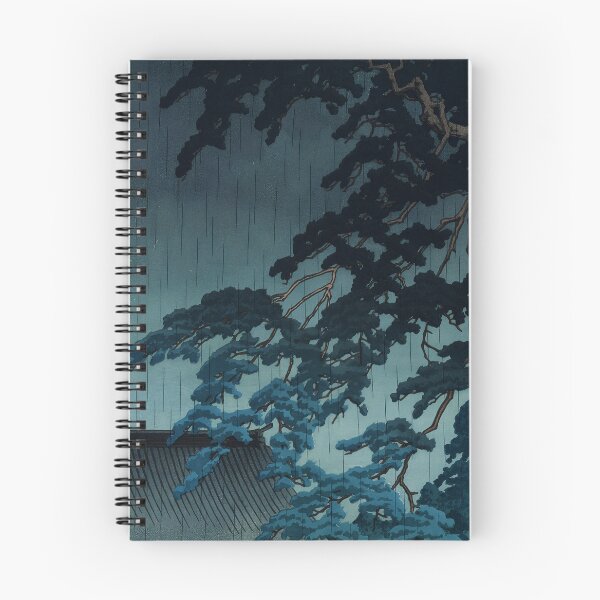 Item preview, Kawase Hasui  Spring Rain at the Gokoku Temple (Harusame Gokokuji) designed and sold by TeeARTHY.