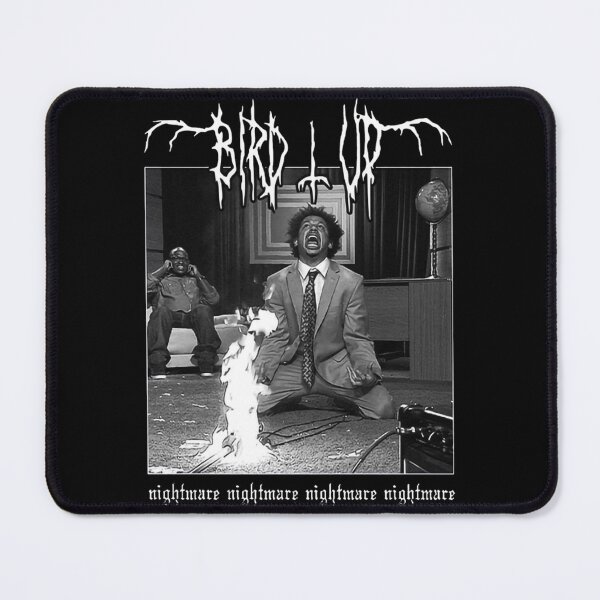 Item preview, BIRD UP Nightmare Death Metal  designed and sold by ENRIQUENICHOLS.