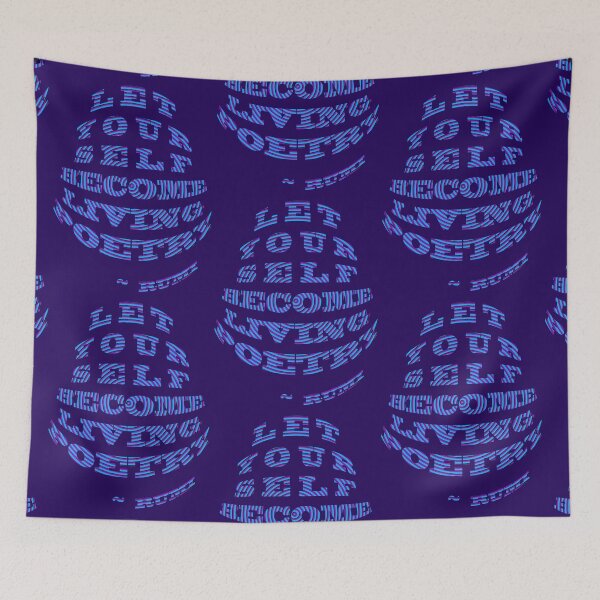 Item preview, Be 'LIVING POETRY' by Rumi designed and sold by TeaseTees.