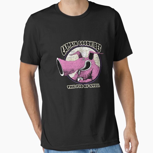 Item preview, best-captain-goodvibes the pig os steel vintage designed and sold by ENRIQUENICHOLS.