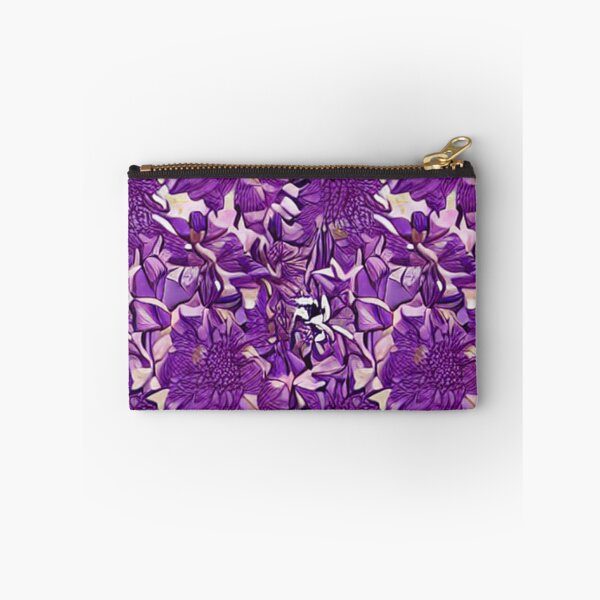 Item preview, purple flower patterns designed and sold by ArteEterno.