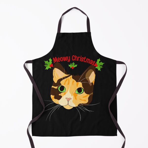 Item preview, Meowy Christmas Cute Kitty Cat  designed and sold by CraftyAnimal.