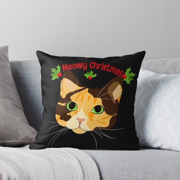 Item preview, Meowy Christmas Cute Kitty Cat  designed and sold by CraftyAnimal.