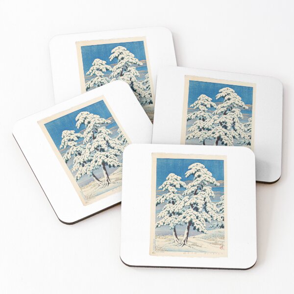 Item preview,  Kawase Hasui  Clearing After Snow In the Pines  designed and sold by TeeARTHY.