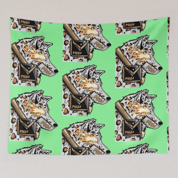 Item preview, White Leopard Wolf burning eyes - Digital Art designed and sold by Twaingrant.