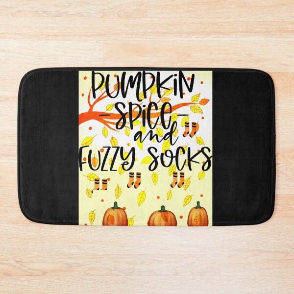 Item preview, Pumpkin spice and fuzzy socks designed and sold by mturns57.