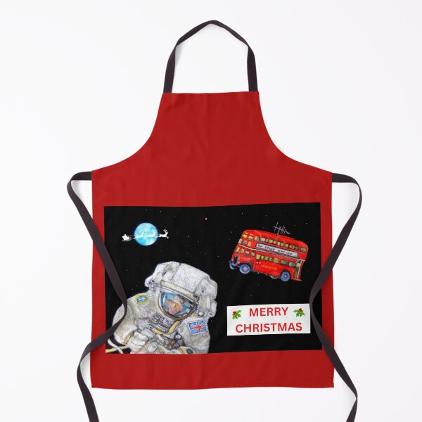 Item preview, Merry Christmas from the UK Space Station. Quirky Art designed and sold by Bagsyrose.