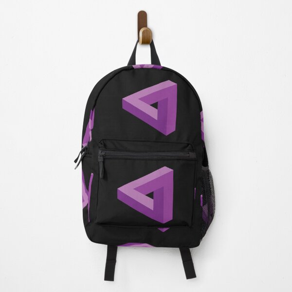 Item preview, Trickonometry Puzzle Me This Purple Triangle Illusion designed and sold by FuddalanDesigns.