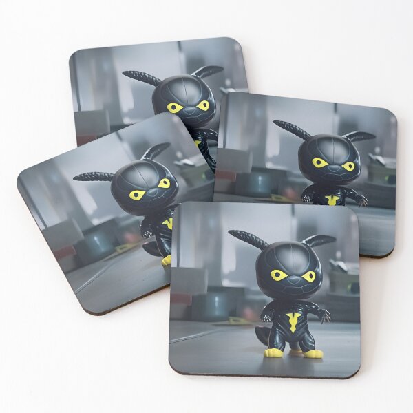 Item preview, The vinyl toy of the electric rat posessed by a symbiote designed and sold by BGM by AI.