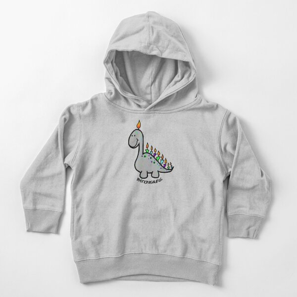 Item preview, Menorasaurus (Grey with Text) designed and sold by Sara Traster.