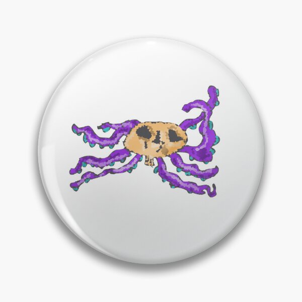 Item preview, Skull octopus pixel design  designed and sold by Coffeemerc117.