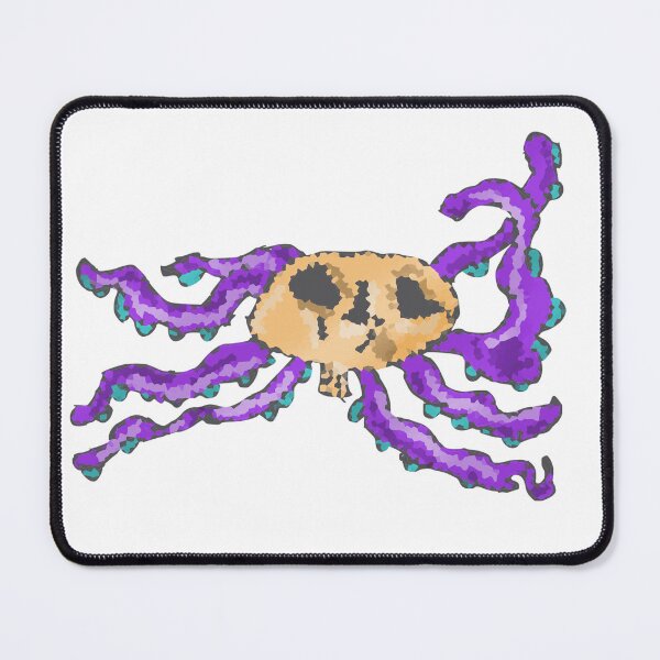 Item preview, Skull octopus pixel design designed and sold by Coffeemerc117.