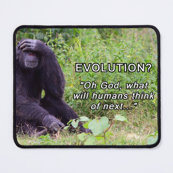 Item preview, ANIMALS #97 - Monkey Parody of Evolution designed and sold by DEL-Productions.