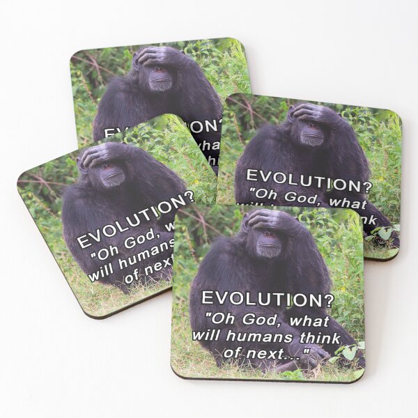 Item preview, ANIMALS #97 - Monkey Parody of Evolution designed and sold by DEL-Productions.