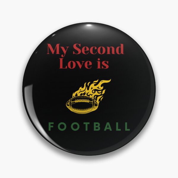 Aperçu de l'œuvre Mon deuxième amour est le football créée et vendue par AddictDesigner.