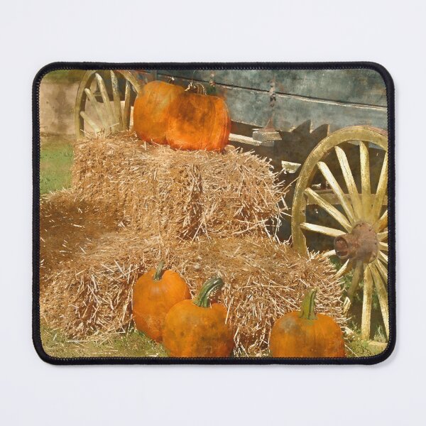 Item preview, Autumn Pumpkin Hayride Watercolor designed and sold by Zeph1.