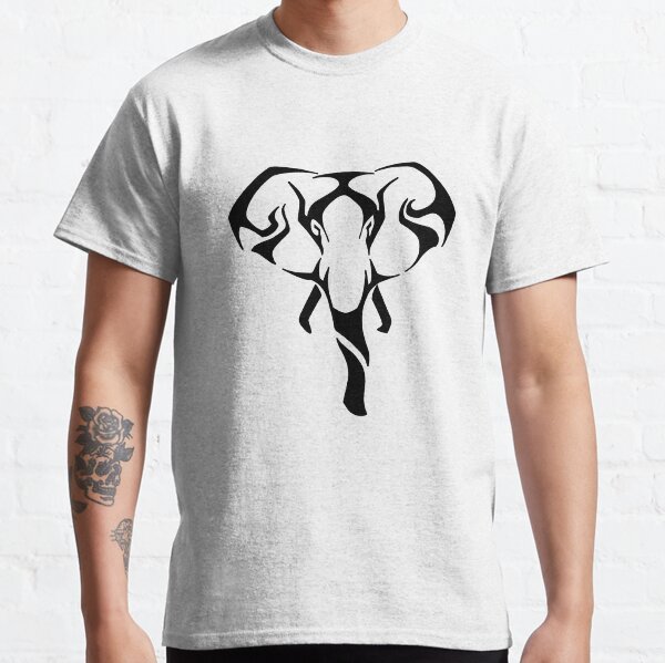Elephant (Black) Classic T-Shirt