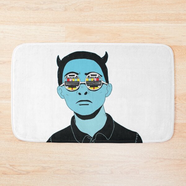 Item preview, Offline TV Blue Man designed and sold by chillaxcats.