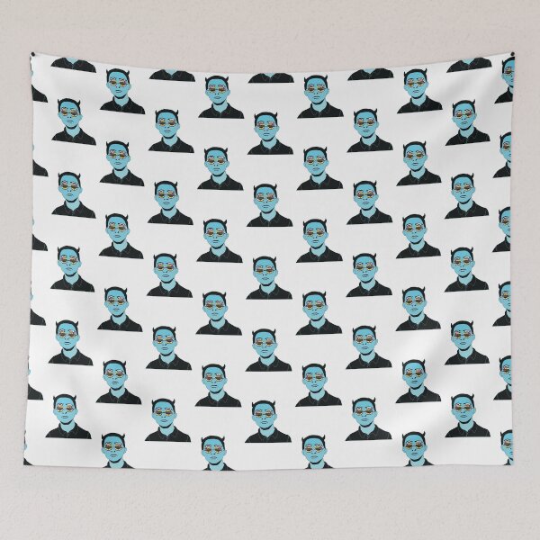 Item preview, Offline TV Blue Man designed and sold by chillaxcats.