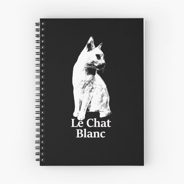 Item preview, Le Chat Blanc (The White Cat) designed and sold by IrisAndSeb.