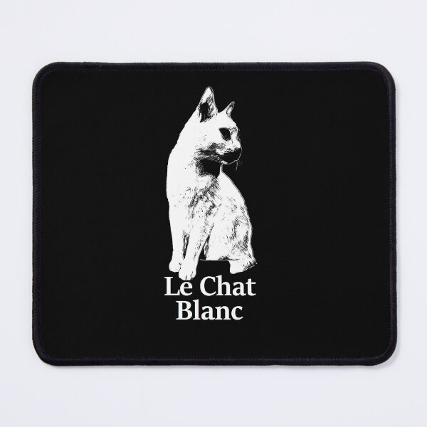 Item preview, Le Chat Blanc (The White Cat) designed and sold by IrisAndSeb.