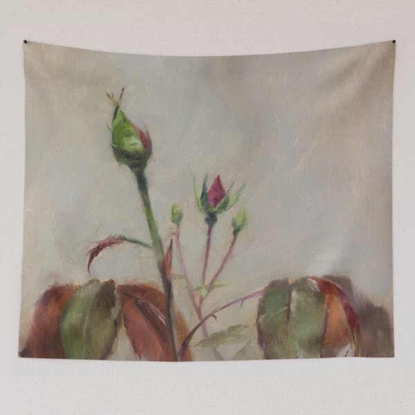 Item preview, Destiny • Floral Painting by Rebecca Finch designed and sold by finchstore.