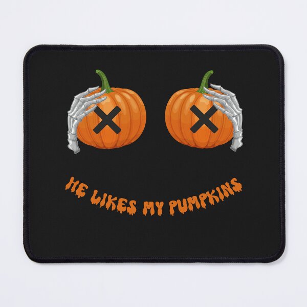 Item preview, He likes my pumpkins - matching pair designed and sold by cutenevil.