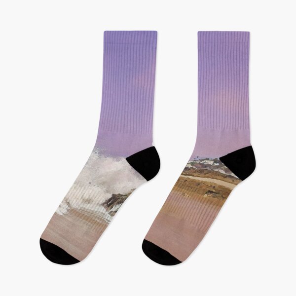 Item preview, Victoria Beach Sherbet Skies - Ocean Photography designed and sold by MistyMorningsOR.