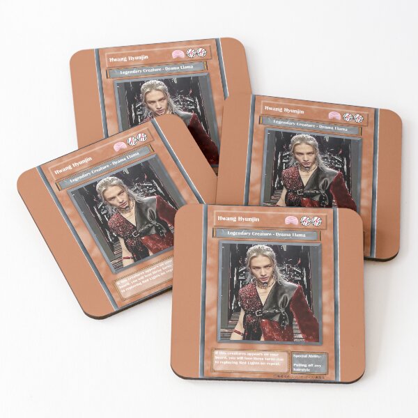 Item preview, Hyunjin playable card designed and sold by PurrfectPixels.