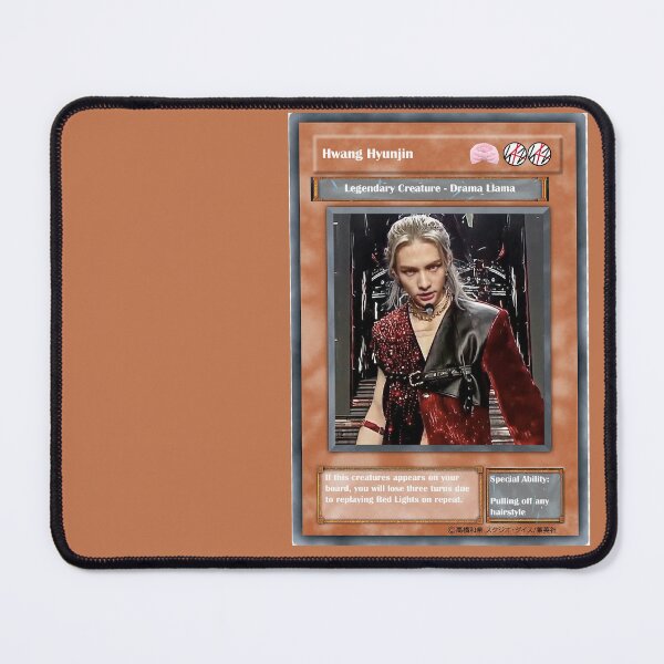 Item preview, Hyunjin playable card designed and sold by PurrfectPixels.