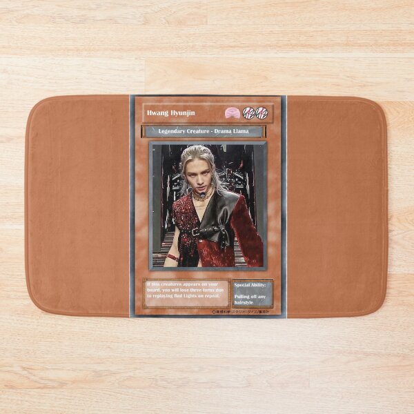 Item preview, Hyunjin playable card designed and sold by PurrfectPixels.