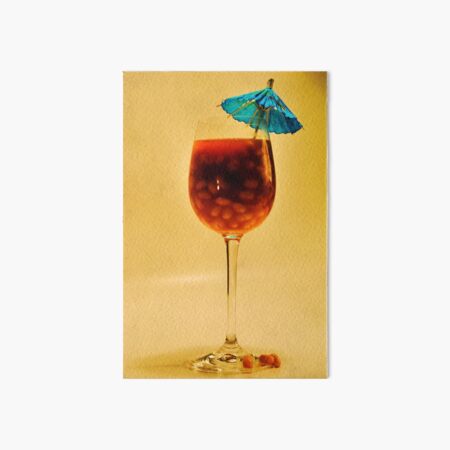'Baked Bean Cocktail' Art Board Print