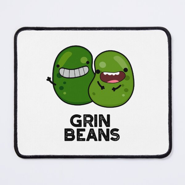 Item preview, Grin Beans Smiley Funny Bean Puns  designed and sold by punnybone.