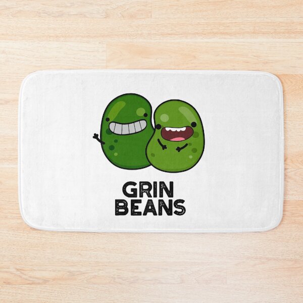 Item preview, Grin Beans Smiley Funny Bean Puns  designed and sold by punnybone.