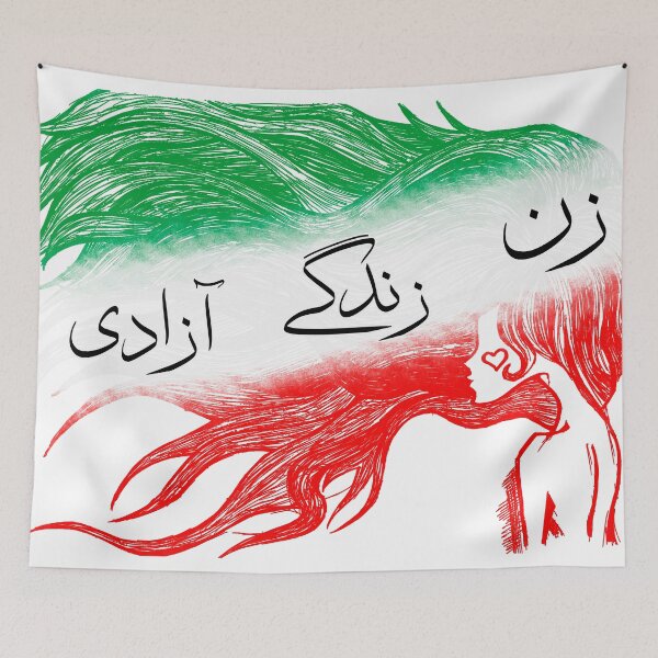 Item preview, Women Life Freedom designed and sold by ArtEntwined.