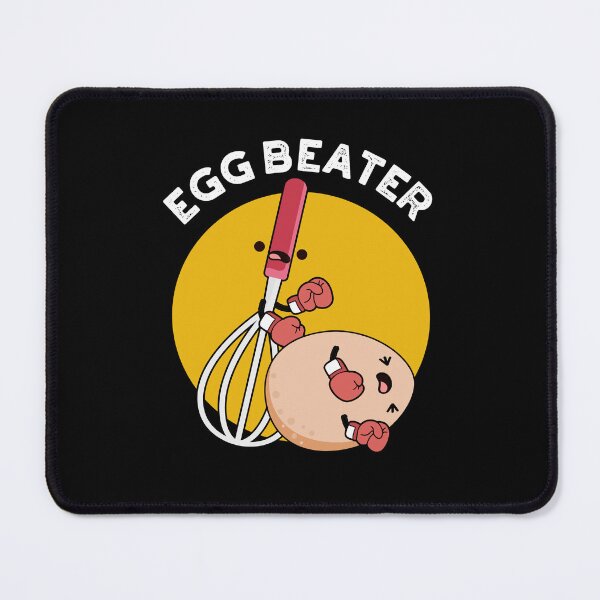Item preview, Egg Beater Funny Boxing Puns (Dark BG) designed and sold by punnybone.