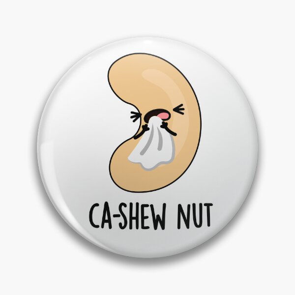 Item preview, Ca-shew Funny Sneezing Cashew Puns  designed and sold by punnybone.