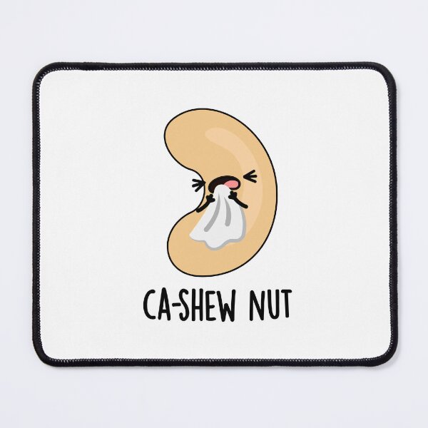 Item preview, Ca-shew Funny Sneezing Cashew Puns  designed and sold by punnybone.