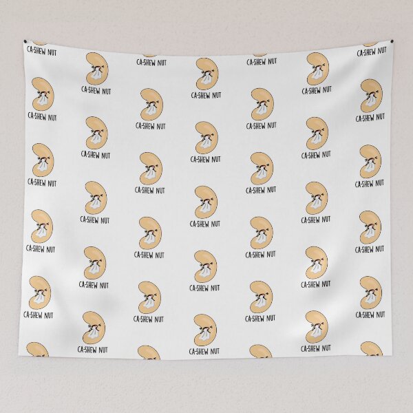 Item preview, Ca-shew Funny Sneezing Cashew Puns  designed and sold by punnybone.