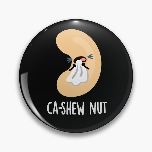 Item preview, Ca-shew Funny Sneezing Cashew Puns (Dark BG) designed and sold by punnybone.
