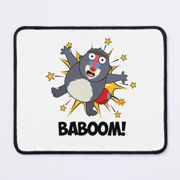 Item preview, Baboom Exploding Ape Funny Baboon Puns  designed and sold by punnybone.
