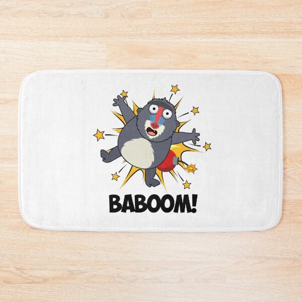 Item preview, Baboom Exploding Ape Funny Baboon Puns  designed and sold by punnybone.
