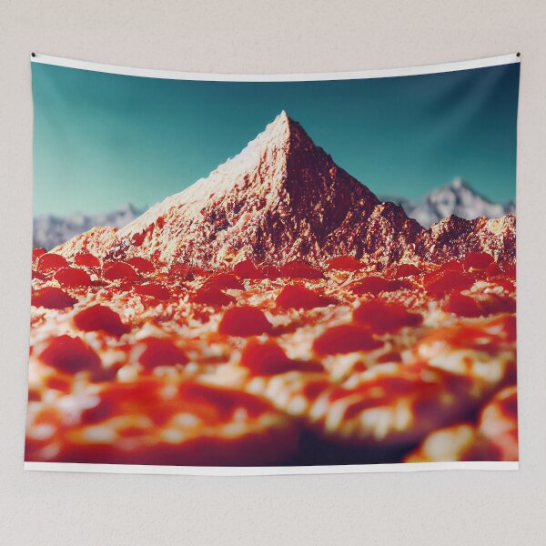 Item preview, Montaña de pizza de pepperoni designed and sold by kaitgay.