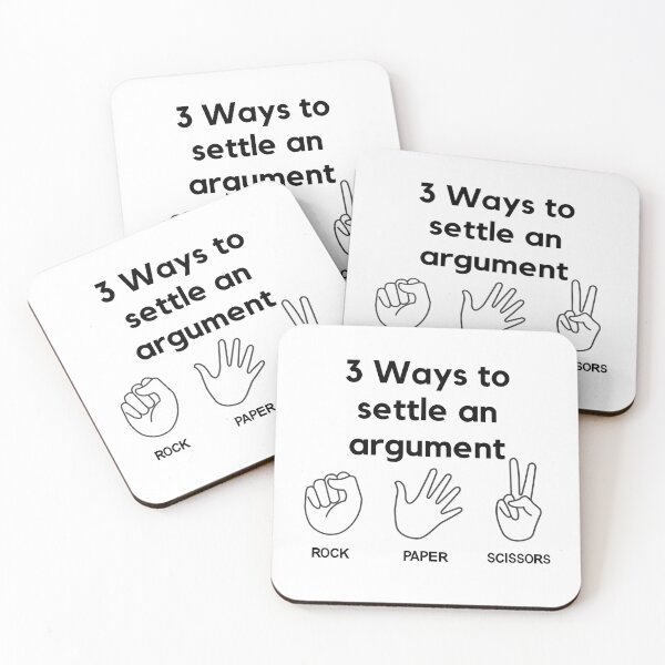 Item preview, 3 Ways to settle an argument designed and sold by Avancal-Indy.