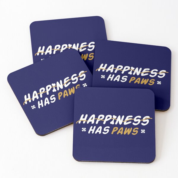 Item preview, Happiness Has Paws designed and sold by ARTSYILA.