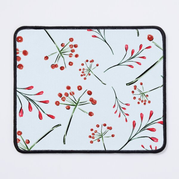 Item preview, Christmas holly random pattern designed and sold by Rosefurn.