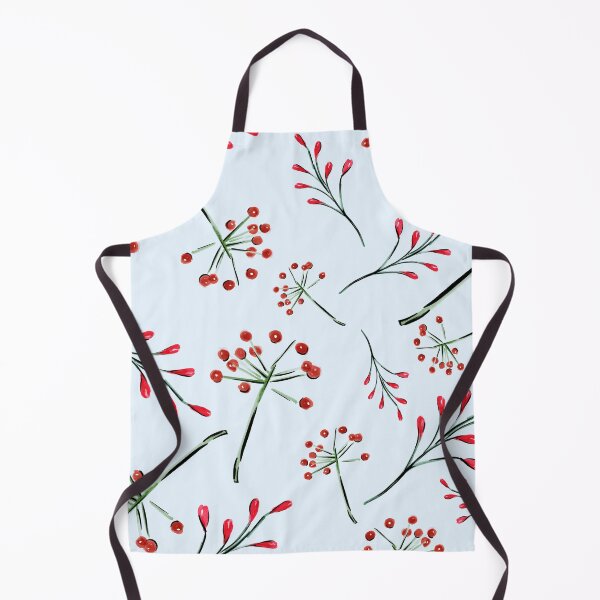 Item preview, Christmas holly random pattern designed and sold by Rosefurn.