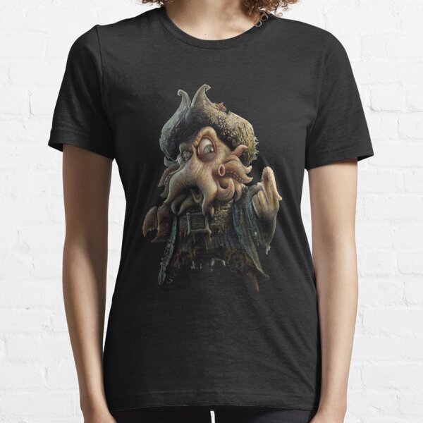 Davy Jones  Pirates of the Caribbean  Essential T-Shirt for Sale