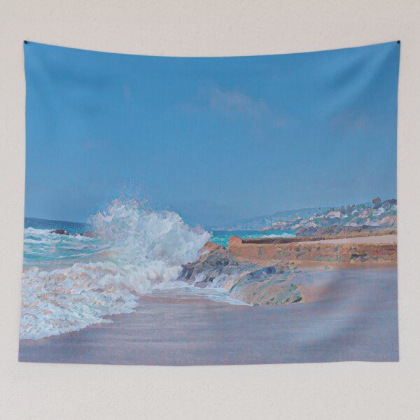 Item preview, Brush Stroke Victoria Beach - Ocean Photography designed and sold by MistyMorningsOR.